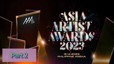 ASIA ARTIST AWARDS 2023 Part 2 12/14/23