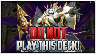 DO NOT PLAY THIS DECK!! It's RUINING Ranked! [Yu-Gi-Oh! Master Duel]