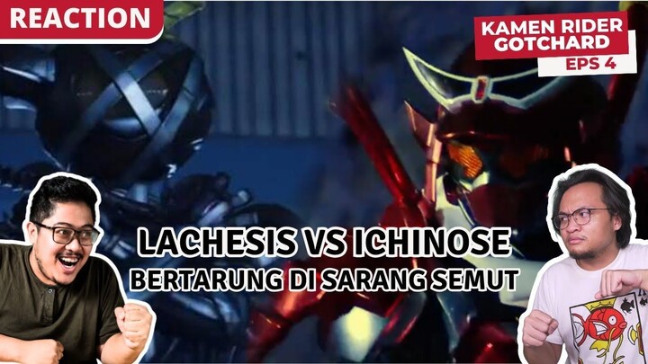 Kamen Rider Gotchard Episode 4 / 仮面ライダーガッチャード Sub Indo Reaction - BERANTEM DI SARANG SEMUT!!