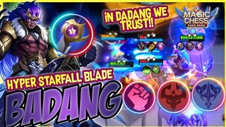 HYPER BADANG STARFALL BLADE ! GA KALAH SAMA BEATRIX STARFALL BLADE ! MAGIC CHESS