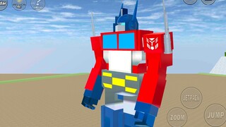 Muncul Penampakan Optimus prime Transformer Di Sakura School SImulator