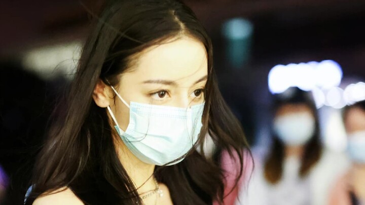 [Dilraba Dilmurat] 8.5 Departure and arrival at Xiamen from Hangzhou Airport, fan shot video, so gen