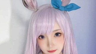 [cosplay] mặt đồ học sinh thêm tai nữa quá cute.