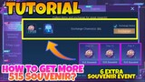 How To Get More 515 Souvenir ITEMS | 6 free Items again | Free Elimination Effect Exchange | MLBB