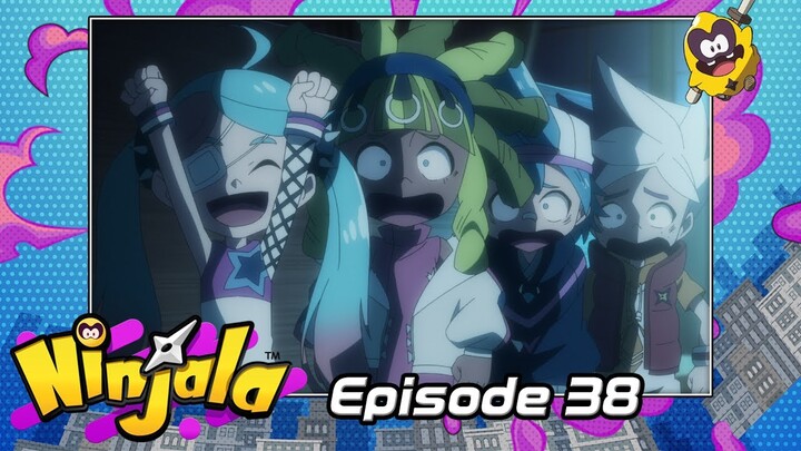 Ninjala Anime -Episode 38-【Fright Night at the Academy】[Available Until 10/6 7:59PM PT]