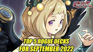 Top 5 Rogue Yu-Gi-Oh! Decks For September 2022