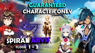 F2P Basic Character Spiral Abyss AR 20 - Genshin Impact Indonesia