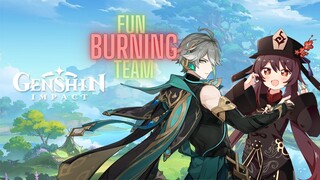 Hutao Alhaitham Fun Burning team