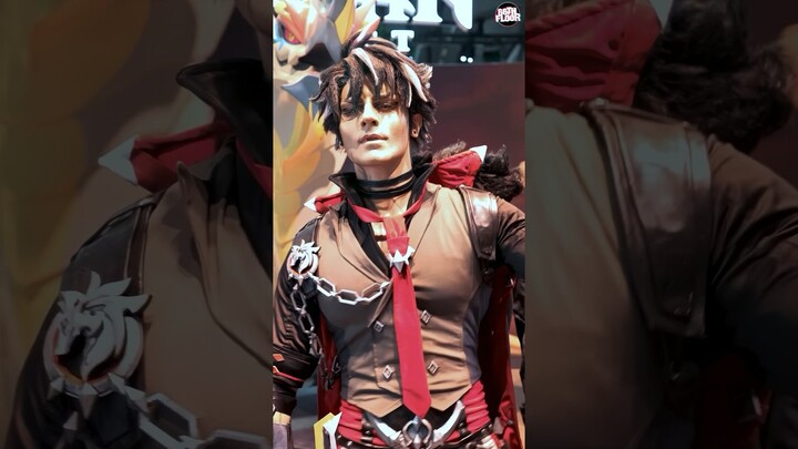 🤯 INSANE Wriothesley cosplayer - Genshin Impact 😳 #shorts