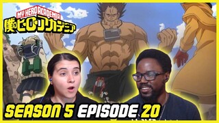 MY VILLAIN ACADEMIA! | My Hero Academia Season 5 Episode 20 Reaction