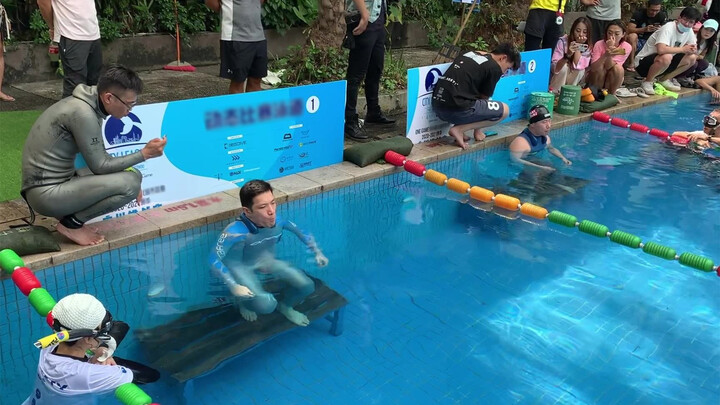 Winning video of snorkeling competition in Guangzhou