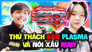 NOXUSS FREE FIRE | NOXUSS CHƠI LIỀU NÓI XẤU @Ruby TV  TRONG THỬ THÁCH BẮN PLASMA RANK THƯỜNG