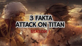 WAJIB TAHU!!! 3 Fakta Unik Attack On Titan.