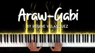Araw-Gabi by Regine Velasquez piano cover + sheet music