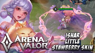 ISHAR: LITTLE STRAWBERRY SKIN SHOWCASE | EPIC SKIN | 𝐍𝐄𝐖 𝐒𝐊𝐈𝐍 | Arena of Valor