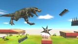 Swing Spike Double Trap - Animal Revolt Battle Simulator