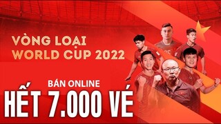 7.000 vé vào sân Mỹ Đình xem tuyển Việt Nam vs Nhật Bản được bán online đã hết như thế nào?