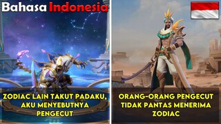 Percakapan Khusus Skin Helcurt Zodiac mobile legend bahasa Indonesia || Dialog Zodiac Helcurt