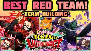My Hero Ultra Impact - Best Red Team To Build *Team Building Guide*