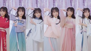 【Kato Yeko】Pipa Xing 18 ชุดของ Hanfu ที่เปลี่ยนด้วยการคลิกครั้งเดียวอาจเป็นการเต้นรำสไตล์โบราณที่เปล
