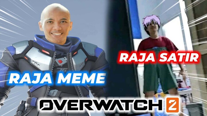 Ketika Raja MEME Dan Anime Gepeng MAIN Overwatch 2 - Overwatch 2 indonesia