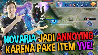 PASTI KESEL KETEMU NOVARIA PAKE ITEM INI!!! - Mobile Legends