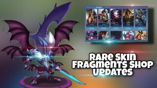 Rare Skin Fragments Shop Updates November 9, 2022