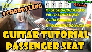 Passenger Seat| Guitar Tutorial |  * Project G * chords