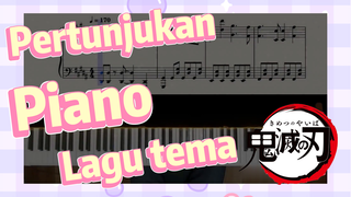 Pertunjukan Piano Lagu tema