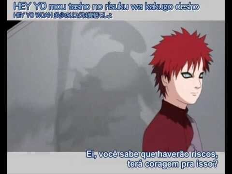 Naruto Shippuuden - 1ª abertura - Hero's Come Back