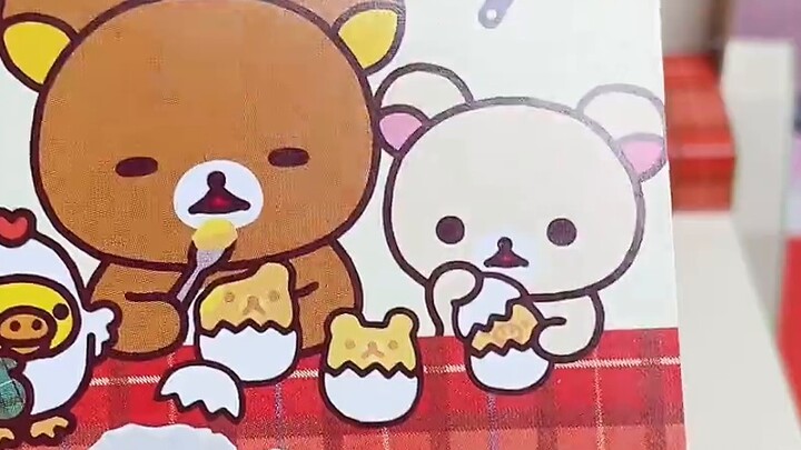 [Re-ment Unboxing Makanan dan Mainan] Model Rilakkuma Egg Kitchen 2012 mengucapkan Selamat Tahun Bar