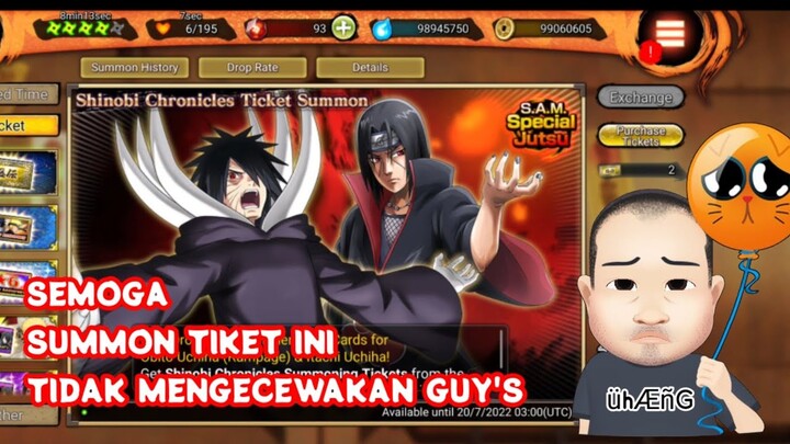 SEMOGA SUMMON TIKET AMEH INI TIDAH MENGECEWAKAN 😵😤 •• NXB NINJA VOLTAGE