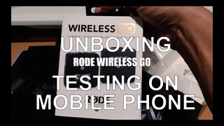 LAPEL FOR VLOGGING Rode Wireless Go