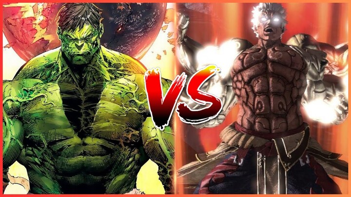 Hulk VS Asura | MARVEL vs ASURA'S WRATH | BATTLE ARENA