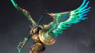 [elminiaturista] Warhammer AOS Stormcast Eternals Golden Man Tranh Clip