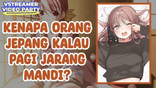 Kenapa orang  Jepang kalau pagi jarang mandi cuma cuci muka dan gosok gigi seperti di anime?