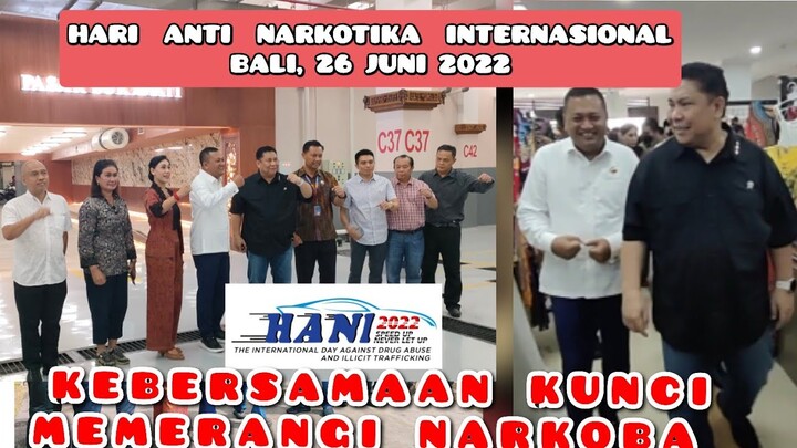 HARI ANTI NARKOTIKA INTERNASIONAL DI BALI