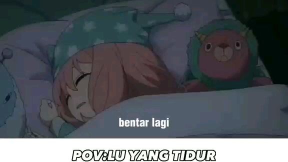 Ketika lu di bulan puasa pas di Jam sahur....