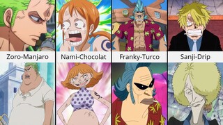 One Piece Characters And Their Fake Clones