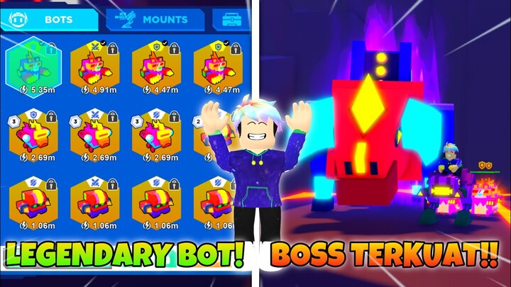 AKU DAPETIN SEMUA ROBOT LEGENDARY DAN KALAHKAN BOSS TERKUAT DI BOT CLASH!! - Roblox Indonesia