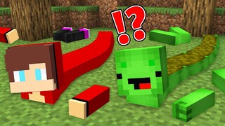 How Mikey and JJ Survive Without Arms and Legs in Minecraft Challenge (Maizen Mazien Mizen)