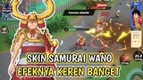 REVIEW SKIN LUFFY SAMURAI WANO KEREN PARAH - JUMP ASSEMBLE MOBA ANIME
