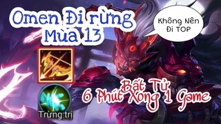 Omen Đi Rừng Mùa 13 | Cân 5 Với Build Đồ Mới Của Thiene