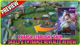 Pharsa Starlight Skin Skills Review Update Leaked | September 2021 Starlight Skin Revealed  | MLBB