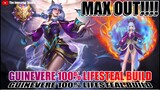 GUINEVERE MAX LIFESTEAL BUILD| AMETHYST DANCE| EPIC SKIN GIVE AWAY | MOBILE LEGENDS - MLBB