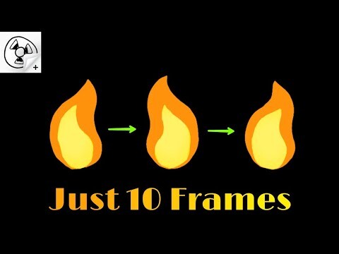 The EASIEST Fire Animation Tutorial!🔥 (FlipaClip)