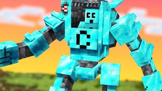 Minecraft แต่ฉันสามารถสร้าง Mechas ได้