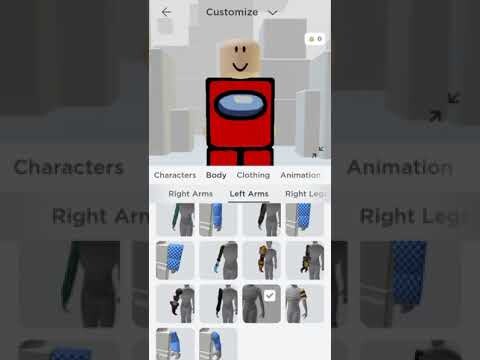 cara mengubah avatar roblox menjadi among us dengan 5 robux