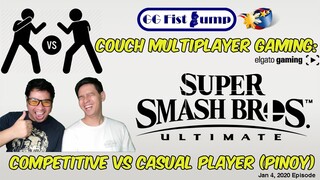 Smash Bros Ultimate - Competitive vs Casual Filipino Player in VS: Couch Multiplayer Gaming (Switch)