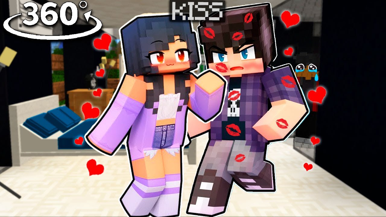 Aphmau Kissed Her NEW BOYFRIEND (SHE LIKED) - BiliBili